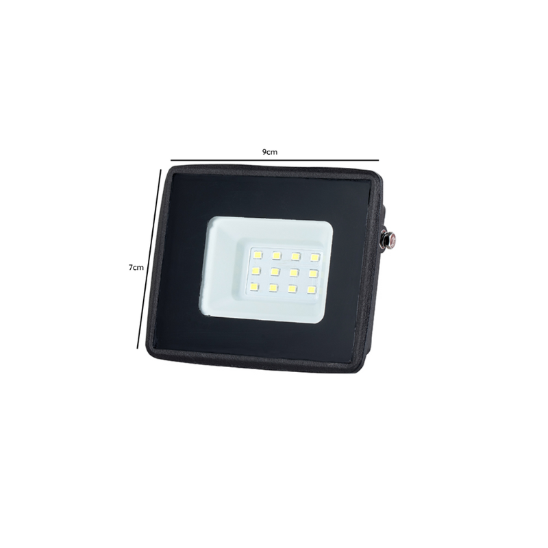 Foco Proyector De Area Led 10w Exterior Sec