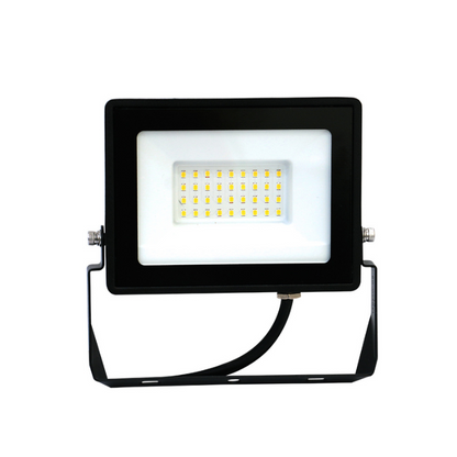 Foco Proyector De Area Led Ecothin 30w Exterior Sec